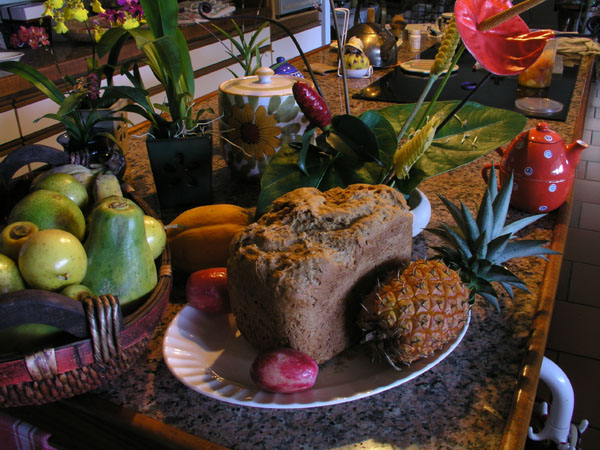 The home made bread